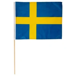 Flag på Pind Sverige
