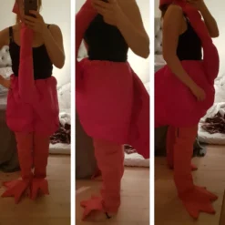 Flamingo Lyserød Kostume