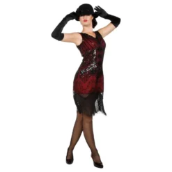 Flapper Kjole Charleston Ada Kostume
