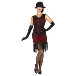 Flapper Kjole Charleston Ada Kostume