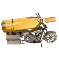 Flaskeholder i Metal Motorcykel