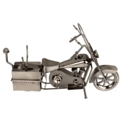 Flaskeholder i Metal Motorcykel