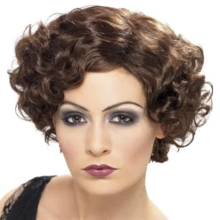 Flirty Flapper Brun Paryk