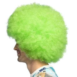 Fluffy Neongrøn Paryk