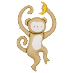 Folieballon Abe med Banan
