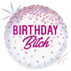 Folieballon Birthday Bitch