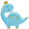 Folieballon Blå Dinosaur