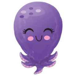 Folieballon Blæksprutte