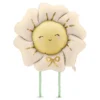 Folieballon Blomst med Ben Beige