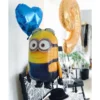 Folieballon Blåt Hjerte