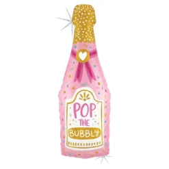 Folieballon Bubbly Champagneflaske