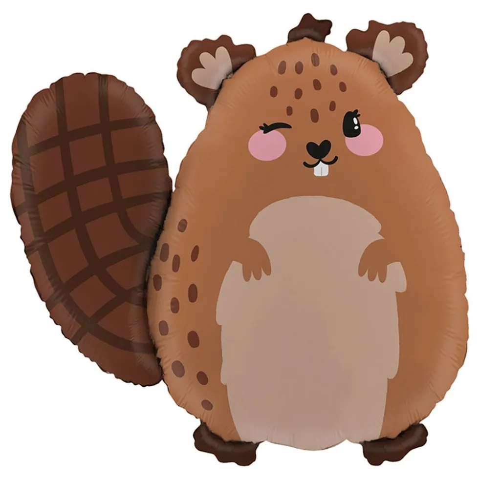 Folieballon Bæver