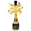 Folieballon Champagneflaske Let's Party