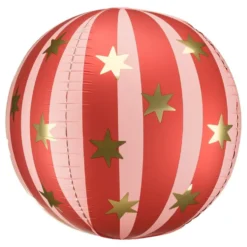 Folieballon Cirkus Rød
