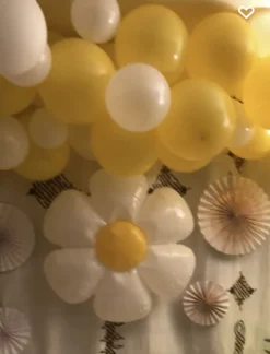 Folieballon Daisy Flower