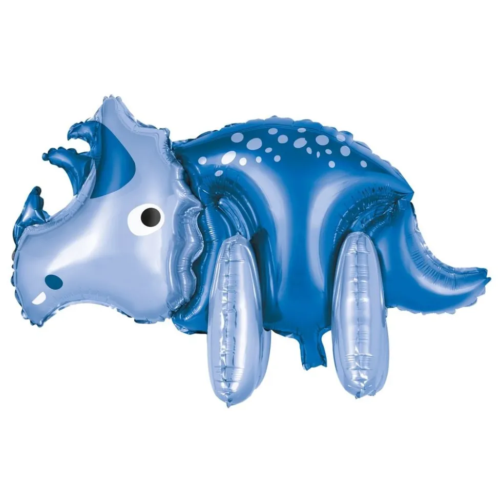 Folieballon Dinosaur Blå