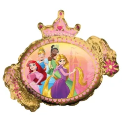 Folieballon Disneyprinsesser Mini