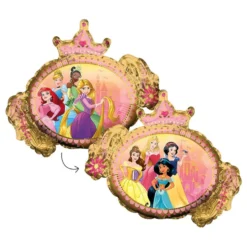 Folieballon Disneyprinsesser Mini