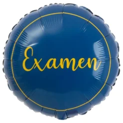 Folieballon Eksamen Blå/Gul