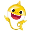 Folieballoner Baby Shark Gul