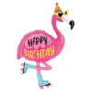 Folieballon Flamingo Birthday