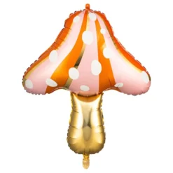 Folieballon Gylden Svamp