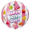 Folieballon Happy Birthday Kawaii
