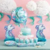 Folieballon Havfrue Happy Birthday