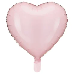 Folieballon Hjerte Lyserød