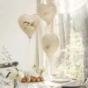 Folieballon Hjerte Mr & Mrs