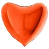 Folieballon Hjerte Stor Orange