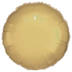 Folieballon Hvidguld Metallic