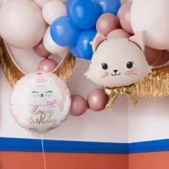 Folieballon Kat Happy Birthday