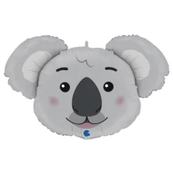 Folieballon Koalahoved
