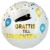 Folieballon Konfetti Student