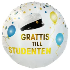 Folieballon Konfetti Student