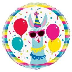 Folieballon Lama Fødselsdag