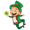 Folieballon Leprechaun