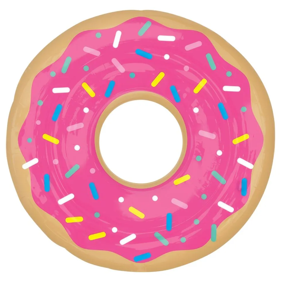 Folieballon Lyserød Donut Shape