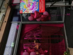 Folieballon Lyserød Stjerne