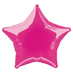 Folieballon Lyserød Stjerne