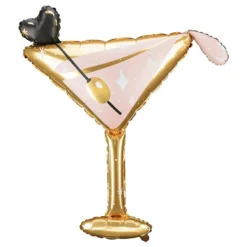 Folieballon Martini Glas