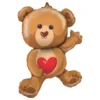 Folieballon Mini Bamse Hjerte