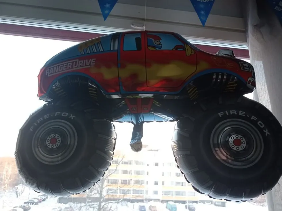 Folieballon Monstertruck