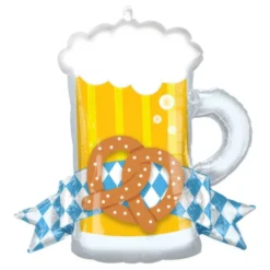 Folieballon Oktoberfest Ølkrus Shape