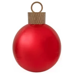 Folieballon Orbz XL Rød Julekugle