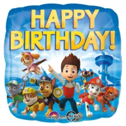 Folieballon Paw Patrol Happy Birthday