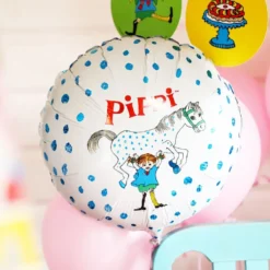Folieballon Pippi Langstrømpe
