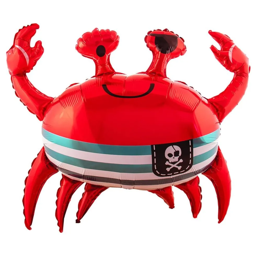 Folieballon Piratkrabbe