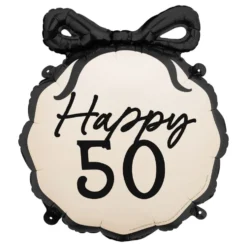 Folieballon Roset Happy 50